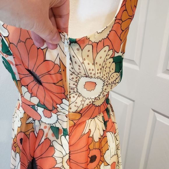 ModCloth Flolal Maxi Dress Size S - Picture 7 of 14